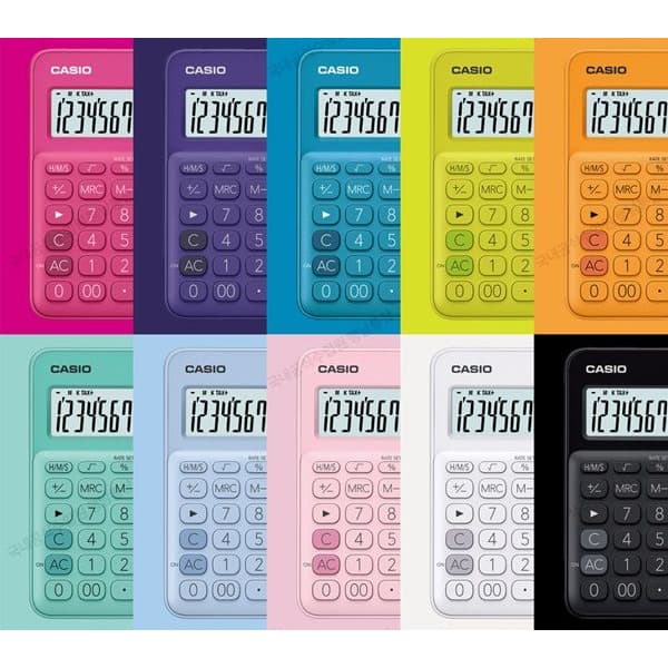 핫트랙스 카시오 컬러계산기 MS-20UC