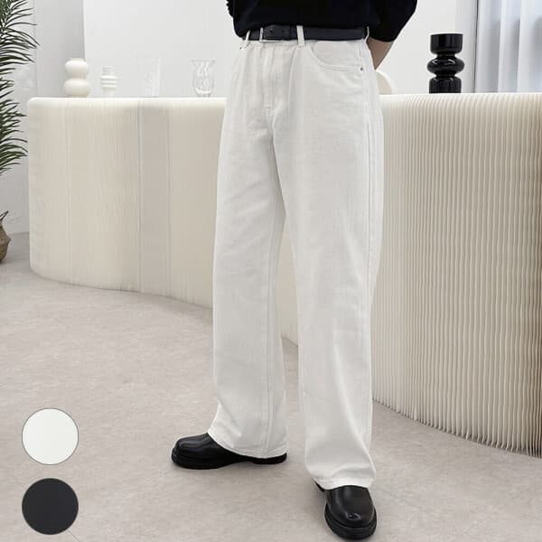 핸써밍 남성용 세미와이드 코튼팬츠 2컬러 M~XL