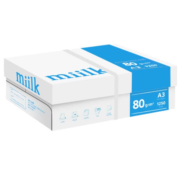 엑소2 밀크 A3 복사용지 80g 1250매