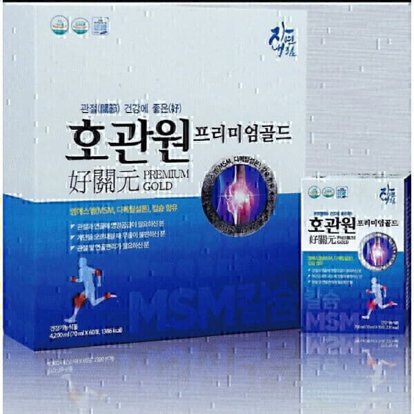 건강하고행복한생활 호관원 프리미엄골드 70ml 60포 MSM