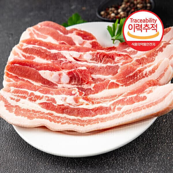 파파네정육점 고소한 구이용 오겹살 1kg +1kg (총2kg)