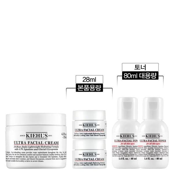 갤러리아백화점 갤러리아 8 키엘 수분 장벽 크림 125ml 세트 - 최저가 83,600원
