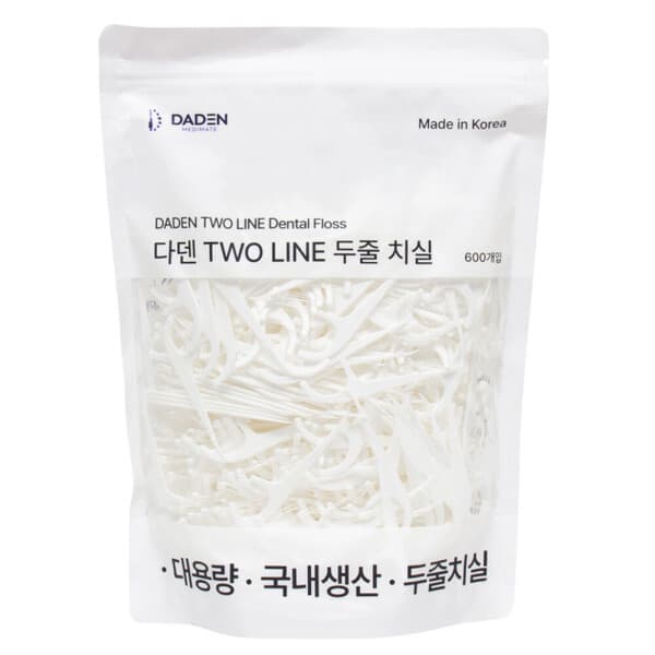 JS덴탈 다덴 두줄 치실 600P 국내생산 대용량 - 최저가 10,900원