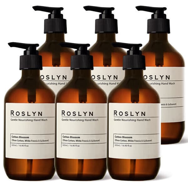 로즐린공식스토어 로즐린 아로마틱 핸드워시 500ml 6개 (3L 1박스) 향기 7종 저자극 보습 핸드솝 - 최저가 54,960원
