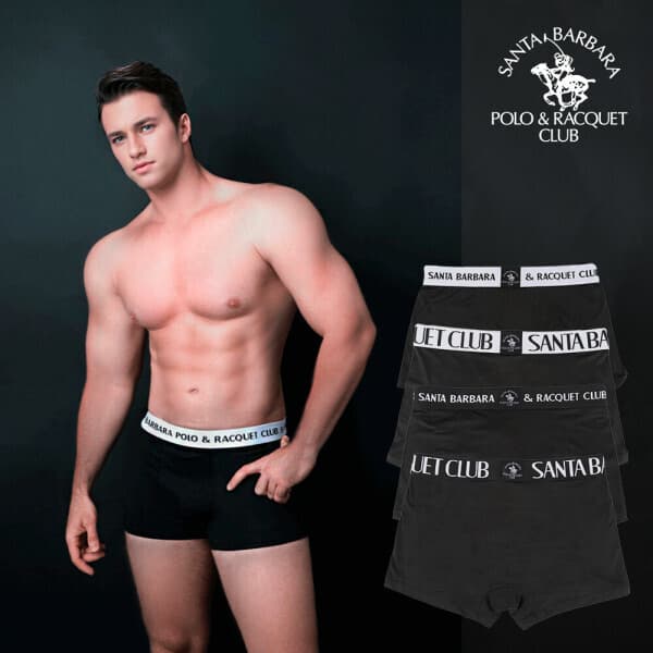 lulusocks 산타바바라 폴로 남성 컴포트 스트레치 드로즈 4종 세트