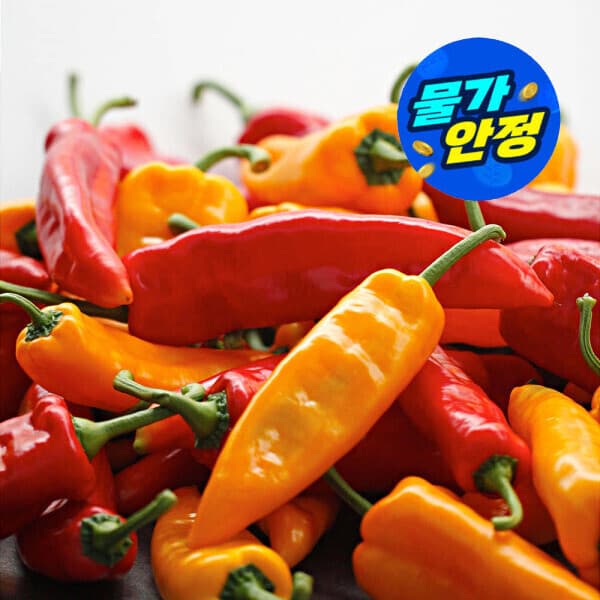 우체국쇼핑 김제 오아로 고당도 트리벨리 파프리카 1.5kg