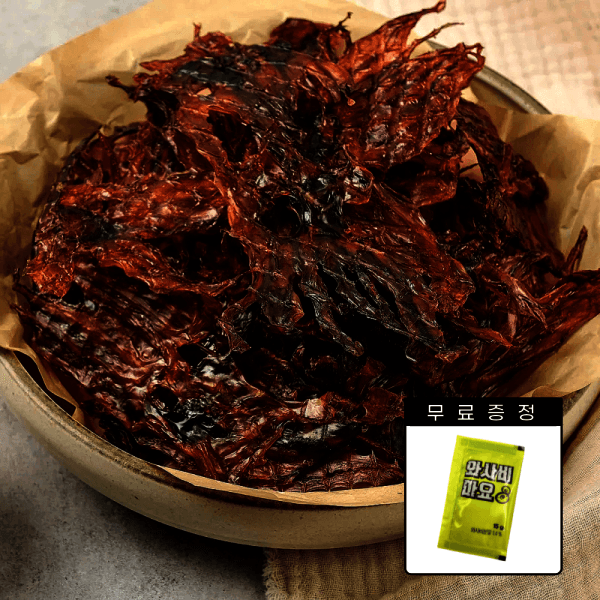 꽃징어프렌즈 부드러운 숏다리 200g 와사비마요 소스