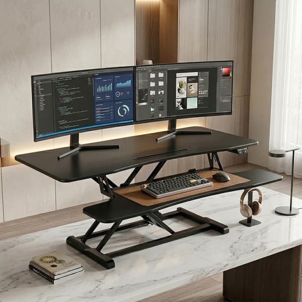 eyezoneind 전동식 높이조절 모션 스탠딩 데스크 105cm WSD-EV1050D