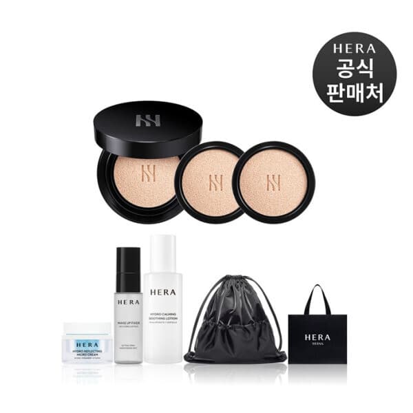롯데아이몰 헤라 블랙쿠션 파운데이션 디럭스 본품 1개 리필 2개 - 최저가 84,150원