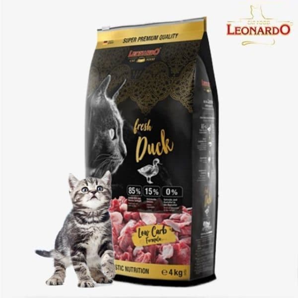 청춘개밥 레오나르도 고양이 순수생육 오리 4kg