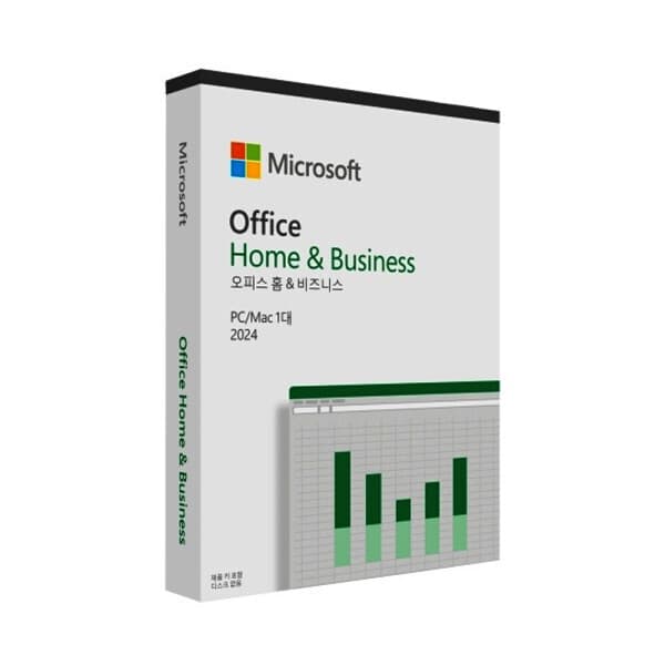 소프트존365 마이크로소프트 MS Office Home and Business 2024 한글 - 최저가 303,000원