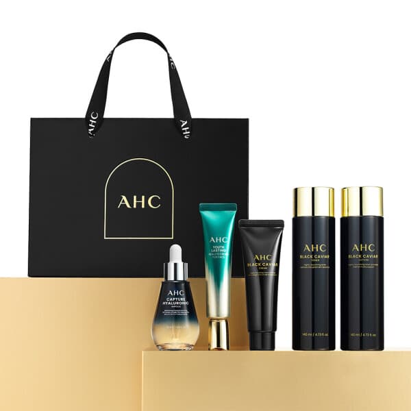 AHC_공식스토어 AHC 블랙캐비어 유스 토탈 케어 5종세트 - 최저가 43,900원