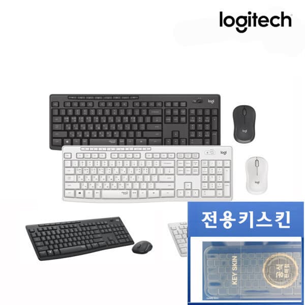 피엘피스토어2 로지텍 MK295 SILENT 무선 키보드 마우스 세트