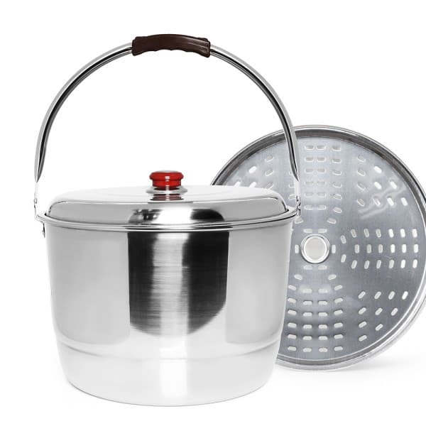e파인드리빙 국산 IH 스텐 들통 4호 (17L) 인덕션 곰솥 - 최저가 32,890원
