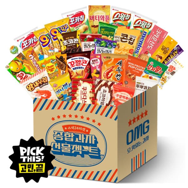 스낵24 스낵24 종합과자세트 33p