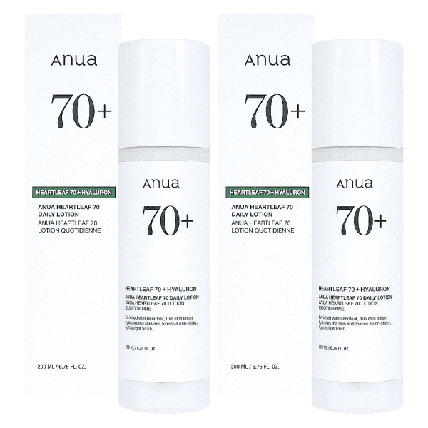 까리뽕삼한뷰티 아누아 어성초 70 데일리 로션 200ml x 2개 - 최저가 41,600원