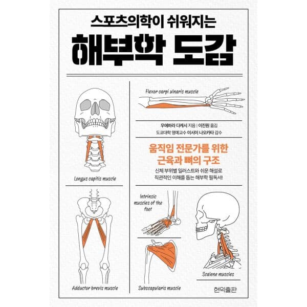 인터넷교보문고 스포츠의학이 쉬워지는 해부학 도감 - 최저가 22,500원