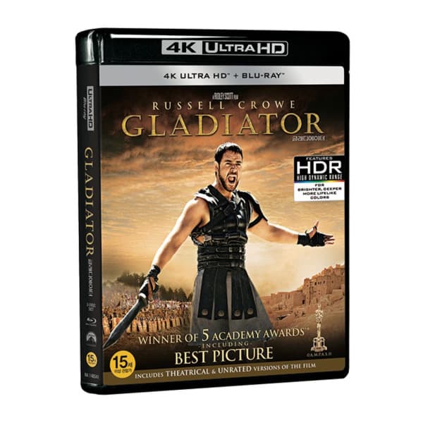 핫트랙스 Blu-Ray 글래디에이터 4K UHD+BD
