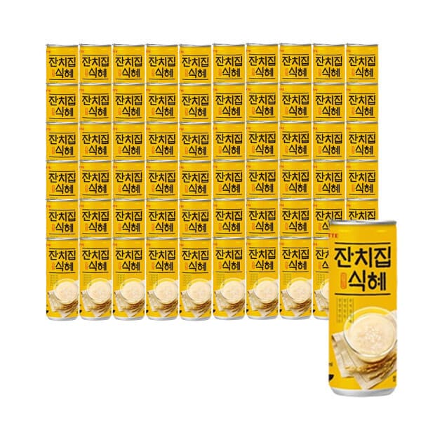 롯데칠성스타배송 잔치집 식혜 240ml x 60캔
