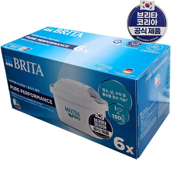 피에니샵7 브리타 막스트라 프로 필터 6PK/커클랜드 시그니춰 정수필터 8PK - 최저가 44,900원