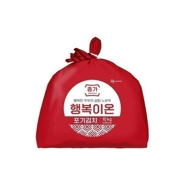 청정원본사직영몰 행복이온 포기김치 10kg