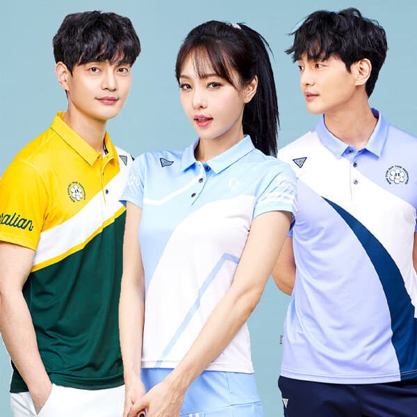 현대Hmall 코랄리안 CST-C3089 배드민턴 티셔츠