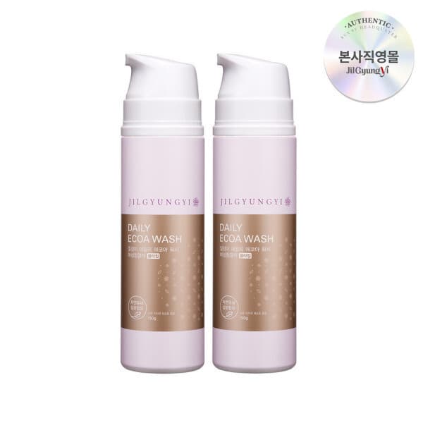 (주)질경이 질경이 여성청결제 데일리 에코아워시 골드폼 150g x2