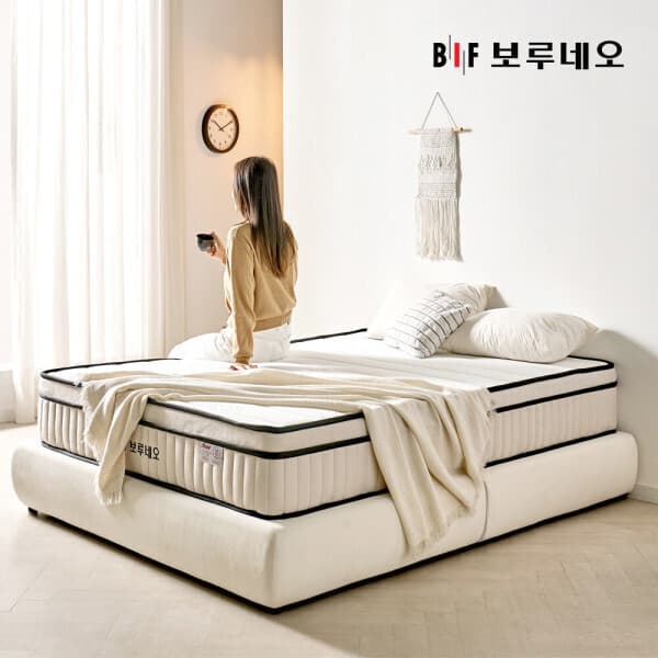 BIF보루네오퍼니처 보루네오 제니아 독립스프링 매트리스 S SS Q SK - 최저가 108,000원