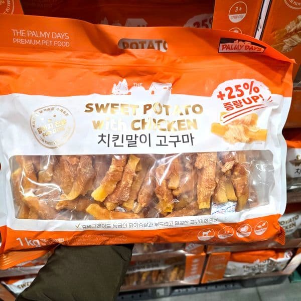 (주)에이치케이커머스 파미데이즈 치킨말이 고구마 1kg (100g X 10)