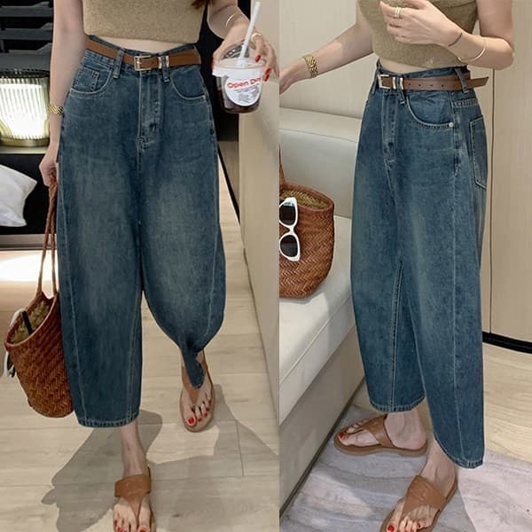 패션라인-fashionline 패션라인 BL9681 모달배기데님팬츠