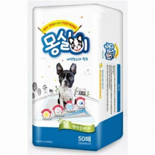 tomatostore 푸르미 몽실이 강아지 배변패드 50매 3팩