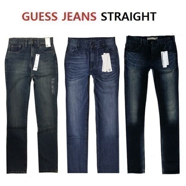 매장정품샵 게스 GUESS 스트레이트 남성 청바지 - 최저가 61,700원