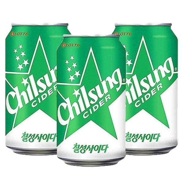 셀러허브샵 롯데 칠성사이다 355ml x 48캔