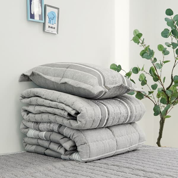 junnabedding 피치스킨 사계절 이불세트 베개솜포함