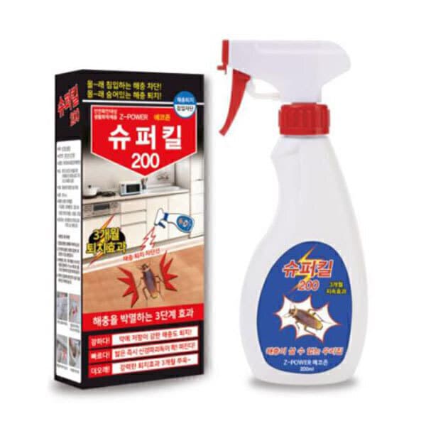 에이치와이팜 제트파워 슈퍼킬 200ml 해충 퇴치약