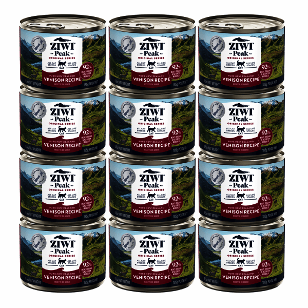 펫천국 지위픽 캣 캔 식품 사슴고기 185g x 12개