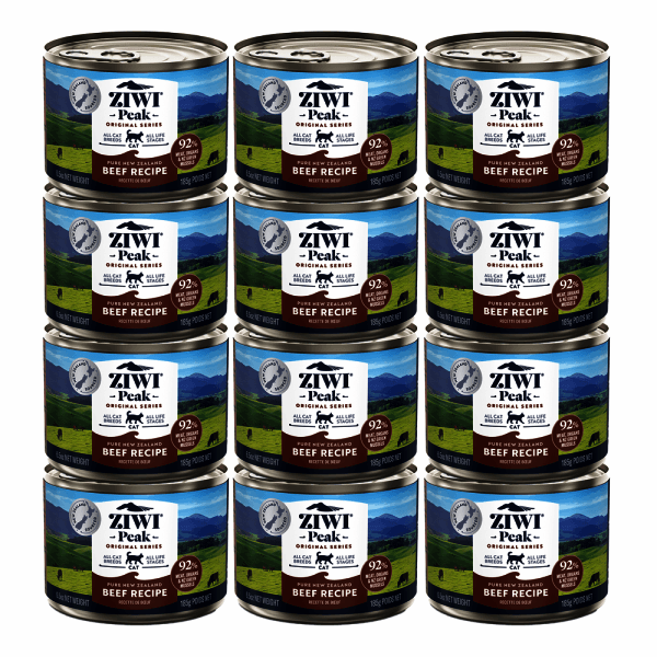 펫천국 지위픽 캣 캔 식품 소고기 185g x 12개