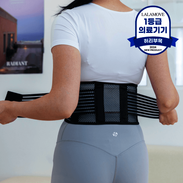 라라무브 라라무브 슬림 폭좁은 허리보호대 의료용 1등급 의료기기 - 최저가 19,900원