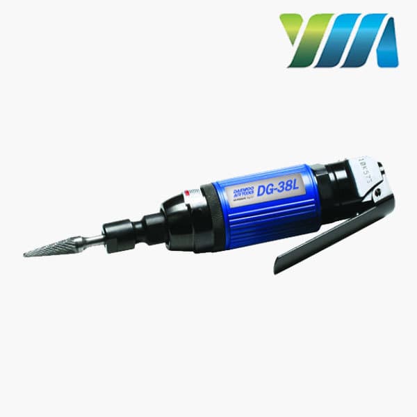 애니툴 양산기공 DG-38L 에어다이그라인더 25000RPM 162mm 레버형식