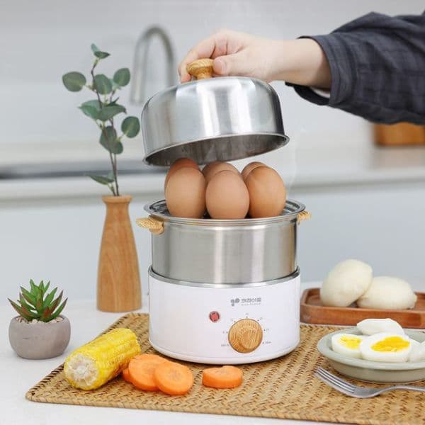 NS몰 키친아트 304올스텐 2단 계란찜기 KA-7014S2/NSM - 최저가 24,110원