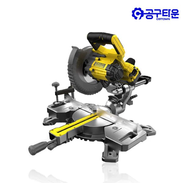 공구타운 스탠리 SCM701 충전 탁상 슬라이드 원형톱 20V 185mm - 최저가 304,230원