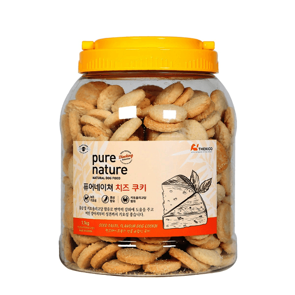 무림이든 퓨어네이처 반려견용 치즈쿠키 1.1kgx2 - 최저가 30,510원