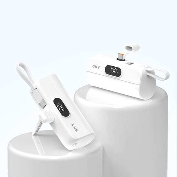 스카이공식온라인몰 필 2in1 LED 20W PD 미니 보조배터리 X13Pro