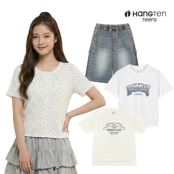 HANGTENJUNIOR 행텐주니어 SS 반팔티/데일리팬츠