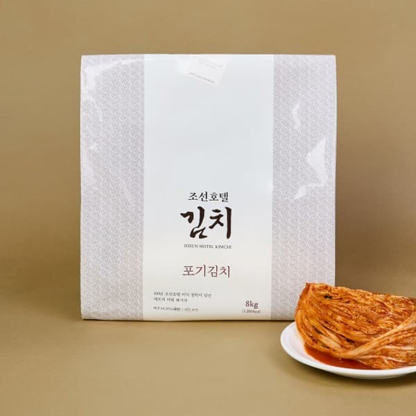 CJ온스타일LIVE 조선호텔 포기김치 8kg
