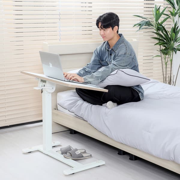 카멜마운트 핏쳐 고정식 이동형 양방향 각도 높이 조절 사이드 테이블 TS3