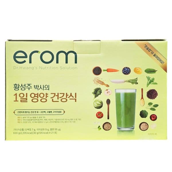 (주)에이치케이커머스 이롬 황성주 1일 영양 건강식 30g x 21 텀블러 포함 - 최저가 27,390원