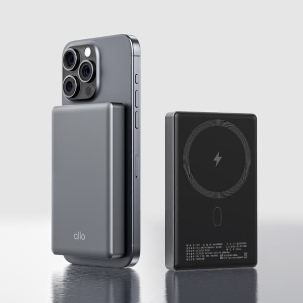 알로코리아 슬림 코발트 맥세이프 C타입 보조배터리 10000mah 20W