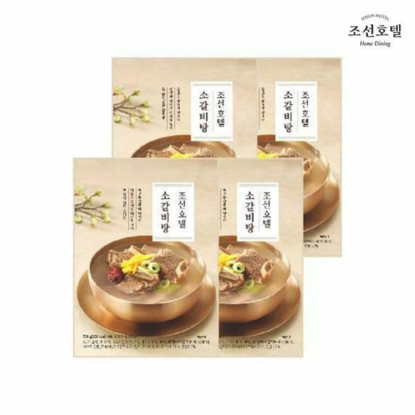 하프클럽 조선호텔 소갈비탕 730g X 4팩
