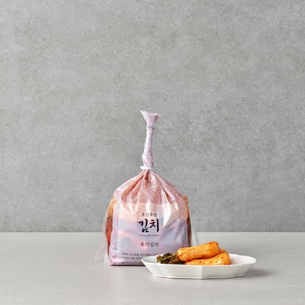 CJ온스타일LIVE 조선호텔 총각김치 2kg - 최저가 27,120원